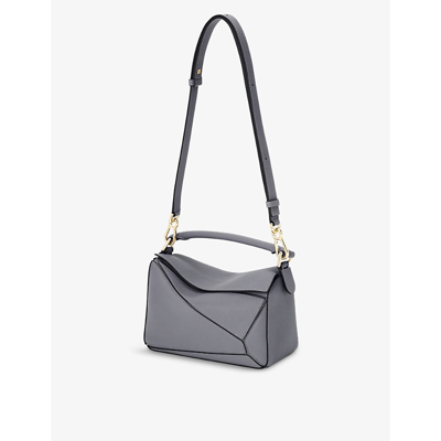 a crossbody bag Loewe Grey in Suede - 29430477