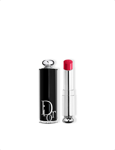 Shop Dior Addict Shine Refillable Lipstick 3.2g In 877 Blooming Pink