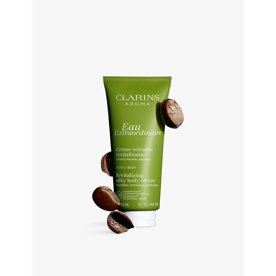 Shop Clarins Eau Extraordinaire Invigorating Body Cream In Na