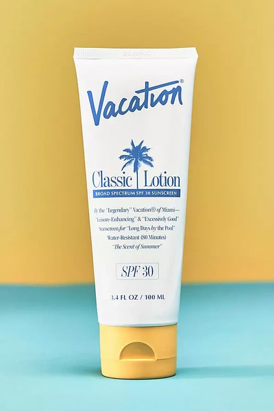 Shop Vacation Spf 30 Classic Lotion In White