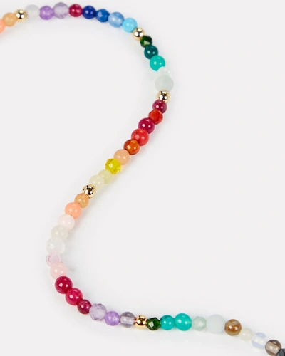 Shop Anni Lu Iris Light Rainbow Bracelet In Multi