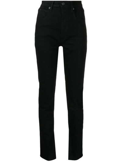 Slvrlake Beatnik High-waist Skinny Jeans In Black | ModeSens