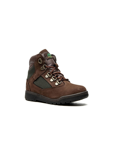 woonadres Promotie Herinnering Timberland Kids' 6 Inch Field Boots In Brown/dark Olive | ModeSens