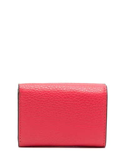 Shop Furla Babylon Leather Wallet In Pink