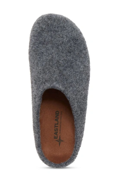 Eastland Rhianna Wool Clog In Grey