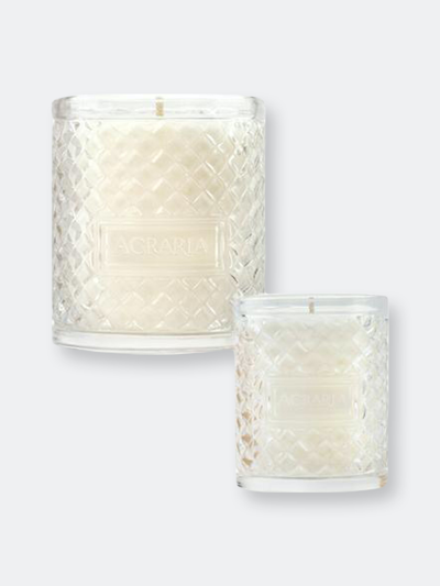 Shop Agraria Cedar Rose Scented Crystal Candle Duo