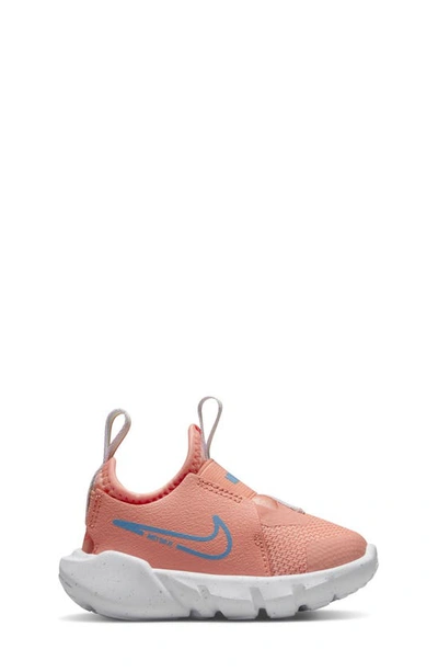 Shop Nike Flex Runner 2 Slip-on Running Shoe In Crimson / Worn Blue/ Gold