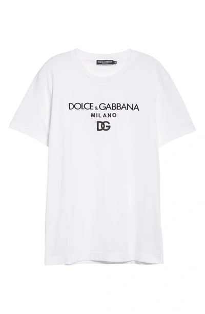 Dolce & Gabbana White Cotton T-shirt
