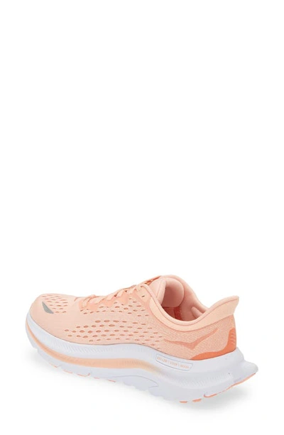 Shop Hoka Kawana Running Shoe In Peach Parfait / Shell Coral