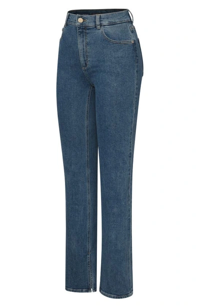 Shop Dl1961 Patti Straight Leg Jeans In Keys Vintage Recover