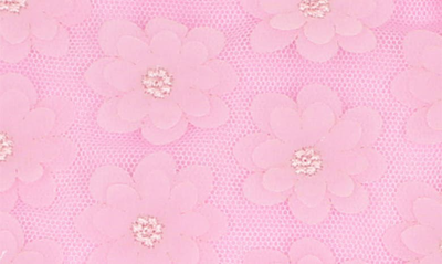 Shop Popatu Flower Appliqué Tutu Bodysuit In Pink