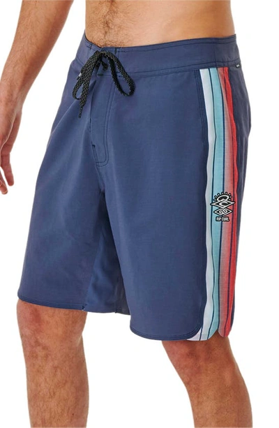 Shop Rip Curl Mirage 3/2/1 Ult Board Shorts In Char Navy