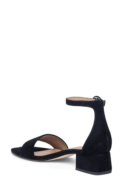 Shop Bernardo Jalena Ankle Strap Sandal In Black Suede