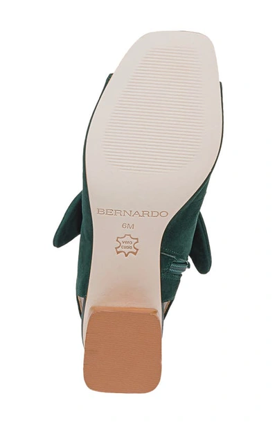 Shop Bernardo Lizzie Sandal In Royal Pine Suede