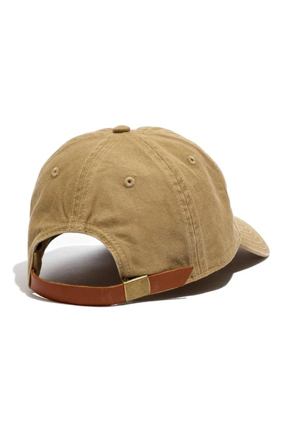 Shop Madewell Broken In Baseball Cap In Olive Surplus