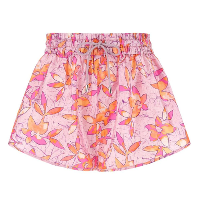 Shop Isabel Marant Floral Printed Drawstring Shorts In Multi