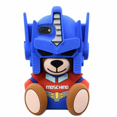 Shop Moschino Transformer Teddy Bear Iphone 7 Case In Mutlicolor