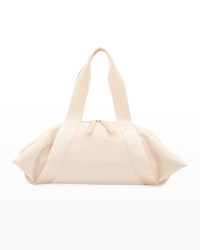 Transience Zip Yoga Duffel Bag In Coconut