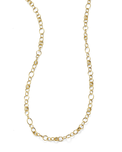 Shop Ippolita Long Smooth Chain Necklace In 18k Gold In Yellow Gold