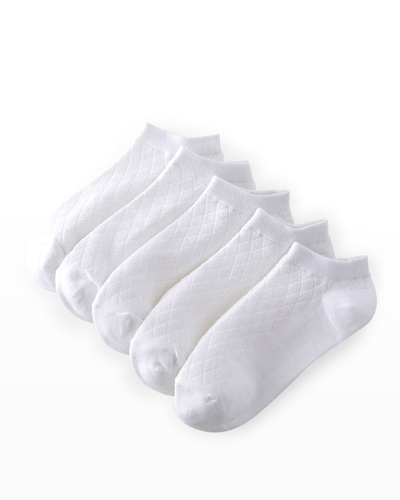 Shop Stems Ankle Socks 5-pack In White