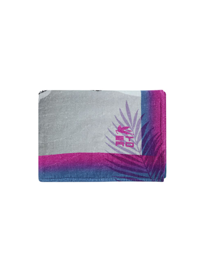 Shop Etro Beach Towel With Jaguar In Fantasia