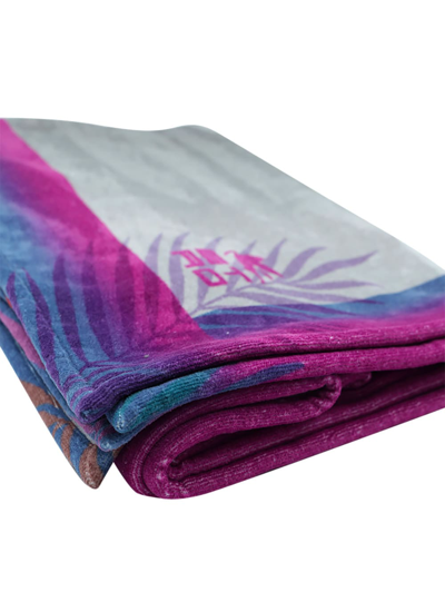 Shop Etro Beach Towel With Jaguar In Fantasia