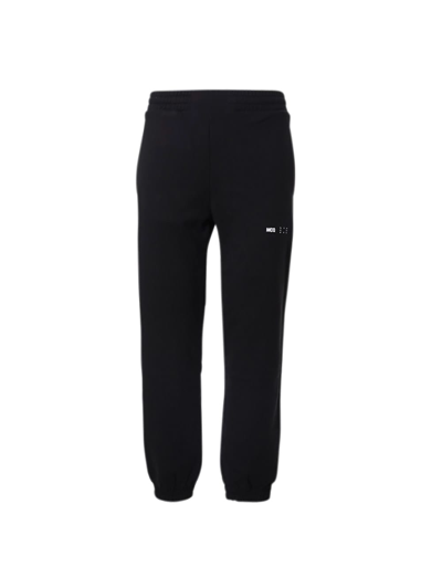 Shop Mcq By Alexander Mcqueen Sports Trousers With Print In Nero
