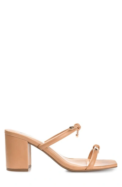 Journee Collection Tru Comfort Jess Heeled Sandal In Tan