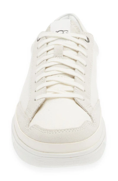 Shop Ugg South Bay Sneaker In White Canvas