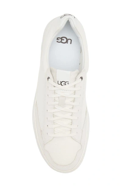 Shop Ugg South Bay Sneaker In White Canvas