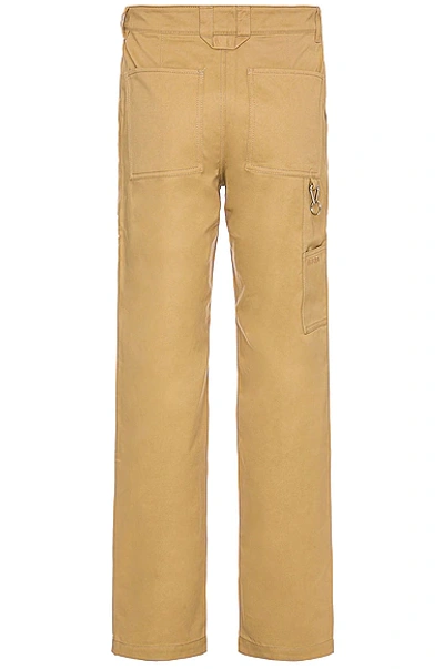 Shop Axel Arigato Iron Pants In Beige