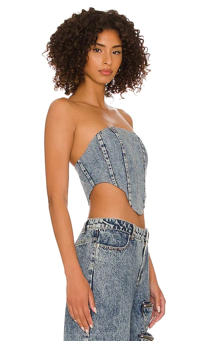 Shop By.dyln Jamison Corset In Blue
