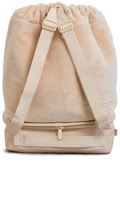 Shop Beis The Terry Cooler Backpack In Beige