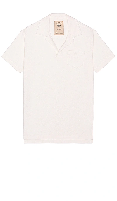 Oas Solid White Shirt In White