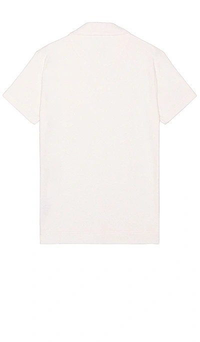 Oas Solid White Shirt In White