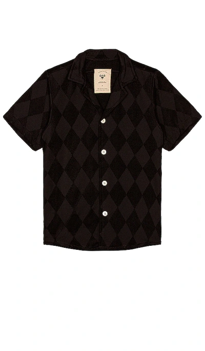 Oas Black Diamond Shirt In Black