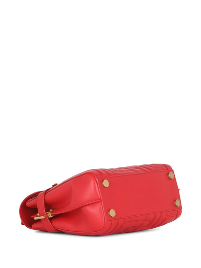 Shop Balmain B-buzz 23 Shoulder Bag In Red