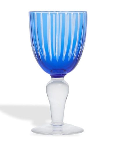 Polspotten Cobalt Wine Glasses (set Of 6) In Blau