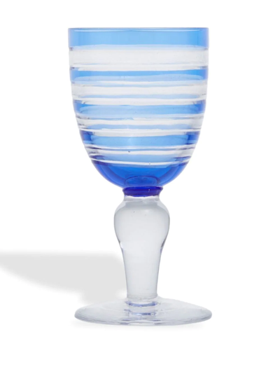 Polspotten Cobalt Wine Glasses (set Of 6) In Blau