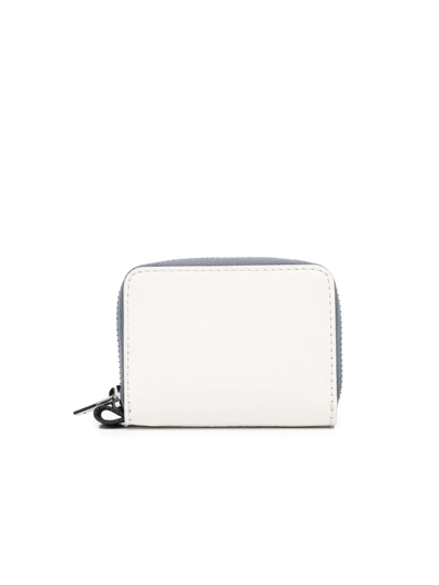 Bimba Y Lola Flat-handle Zip-around Wallet In Neutrals