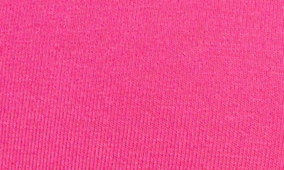 Shop Skims Stretch Cotton Jersey Scoop Neck Bralette In Raspberry