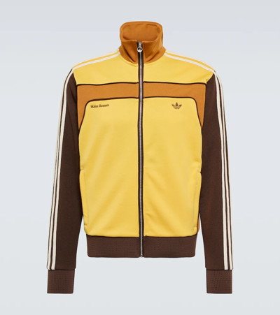 Adidas Originals Adidas By Wales Bonner Panelled Track Jacket In Yellow |  ModeSens