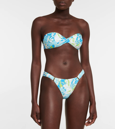 Melissa Odabash Martinique Bikini Bottoms In Baroque Sky