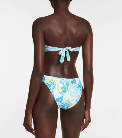 Melissa Odabash Martinique Bikini Bottoms In Baroque Sky