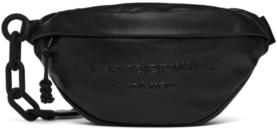 Alexander Wang Black Leather Primal Fanny Pack In 001 Black ModeSens