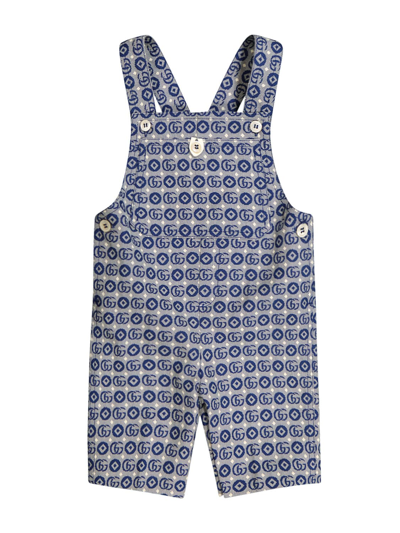 Gucci Babies' Kids Overall For Boys In Blu | ModeSens