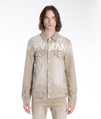 Shop Hvman Chosen To Prevail Mk2 Jacket In Brown