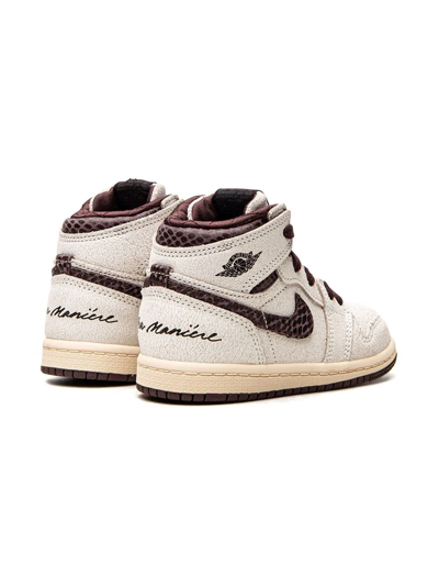 Shop Jordan X A Ma Maniére  1 Retro High Og Sp Sneakers In Neutrals
