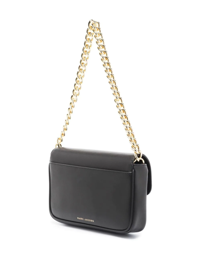 Marc Jacobs The J Marc Soft Shoulder Bag In Black