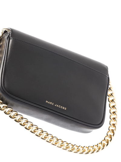 Marc Jacobs The J Marc Soft Shoulder Bag In Black
